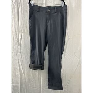 Allforth Womens Spork‎ Rollup Hiking Pants Gray Size 10 Gorpcore Nature Outdoors
